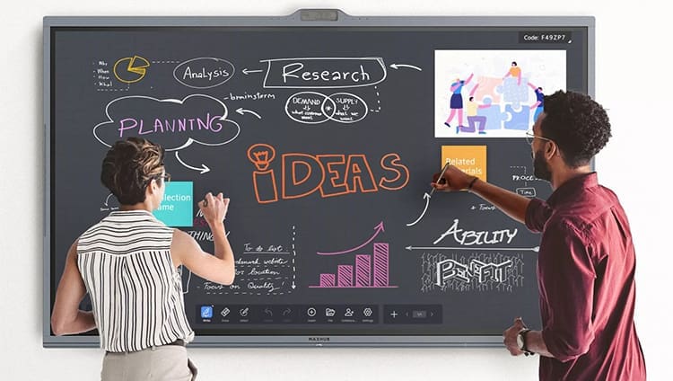 Audiovisuel &eacute;crans interactifs